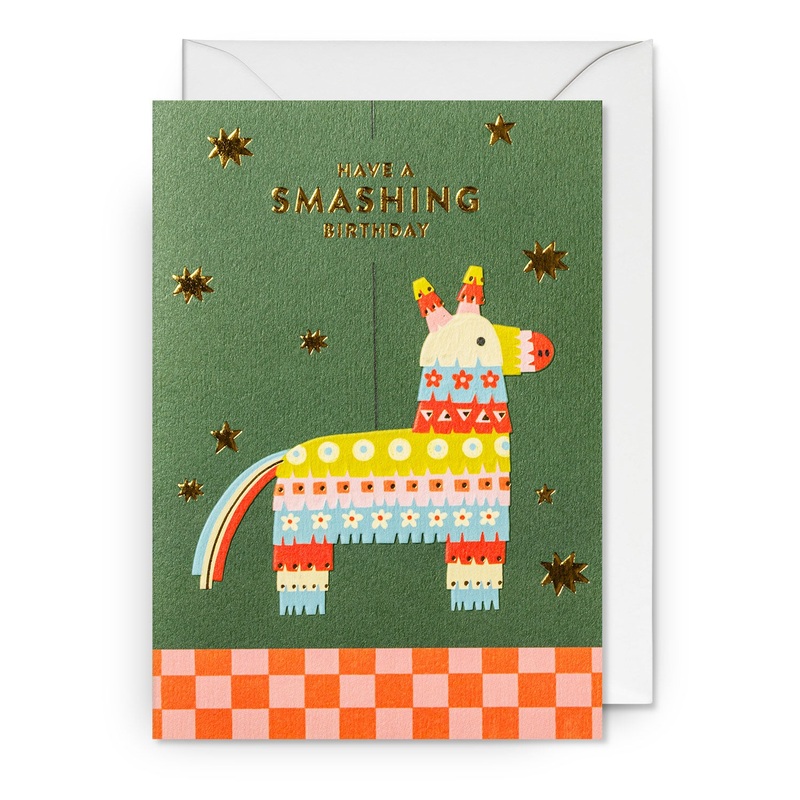 Have a Smashing Birthday Piata Greeting Card