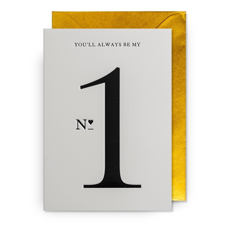 You’ll Always Be My No.1 Card