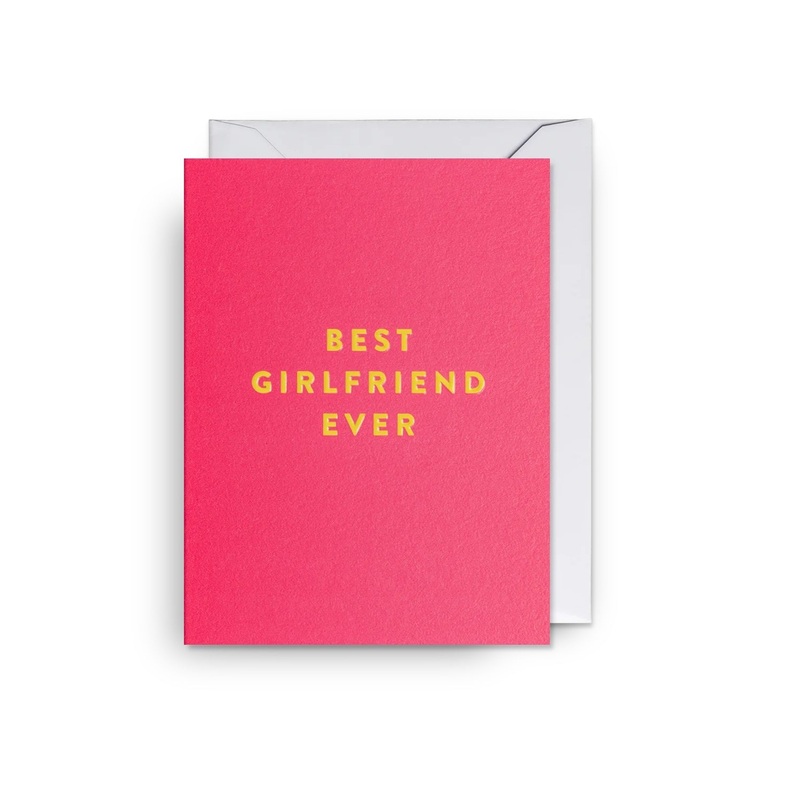 Best Girlfriend Ever Mini Card