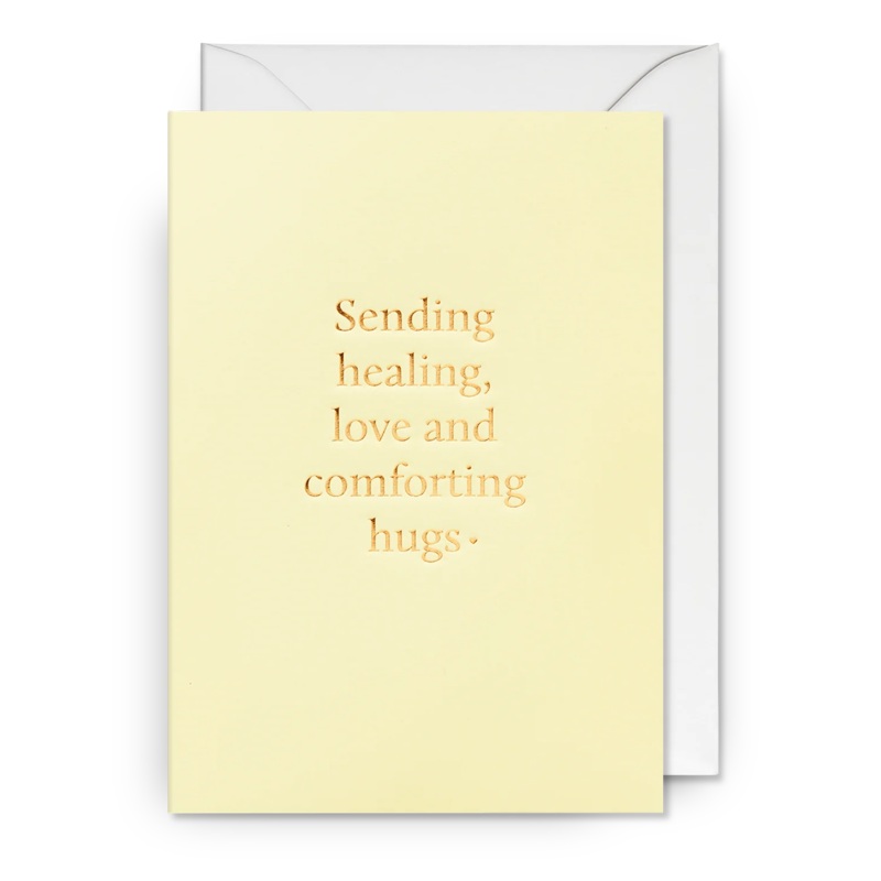 Sending Healing Hugs Card