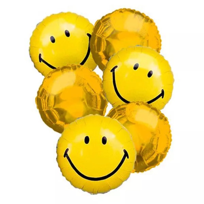 Happy Face Balloon Bouquet (6)