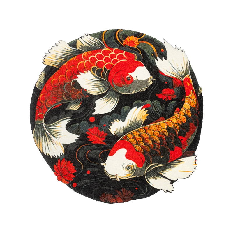Koi Couple|90x90cm|120x120cm