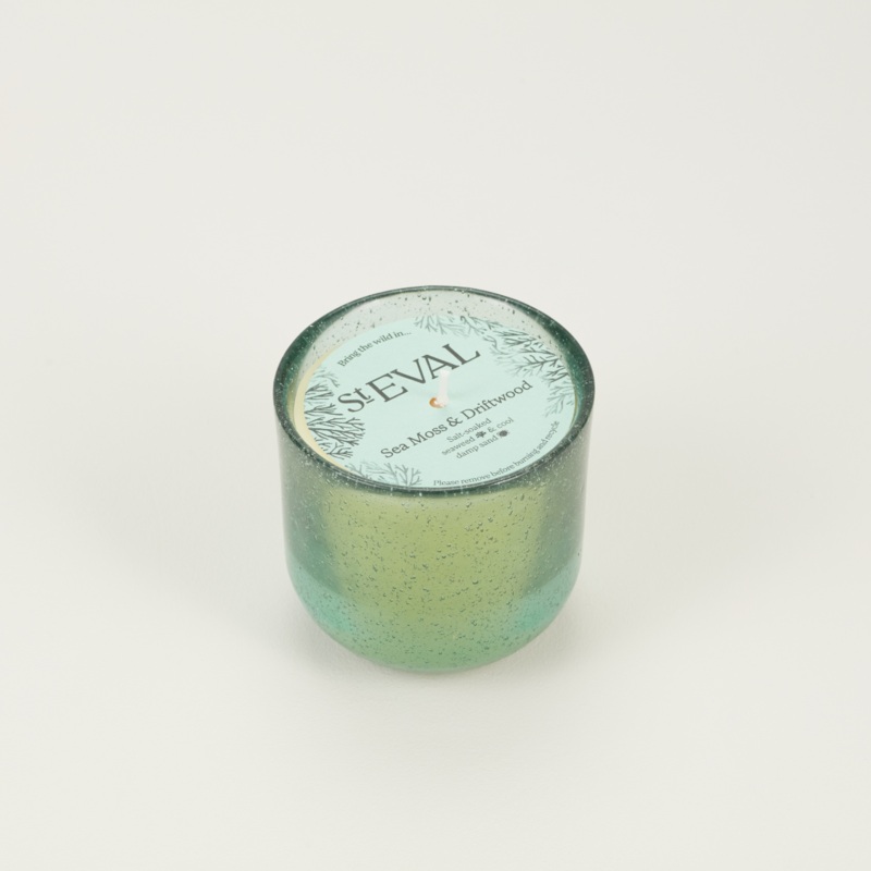 Sea Moss & Driftwood, Sea Garden Glass Candle