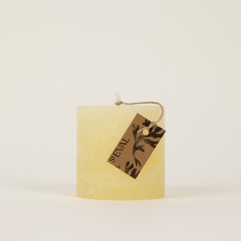 Sea Salt, Scented 3 x 3 Pillar Candle