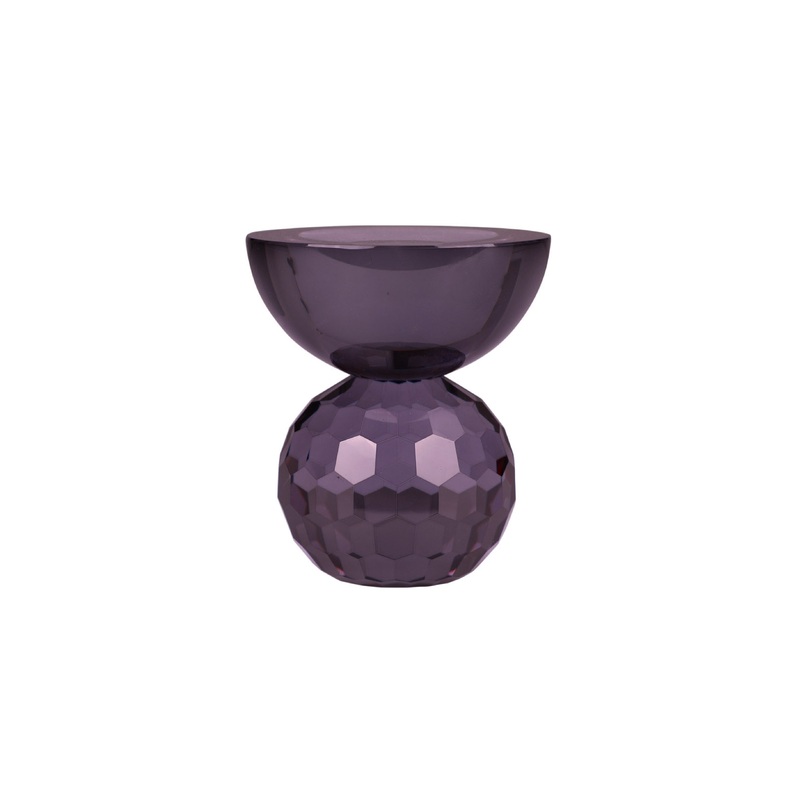 Shadow Square Lysestage – Black/Purple