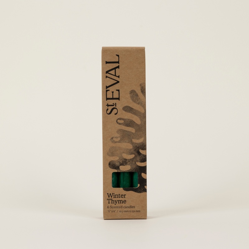Winter Thyme,  x 6 Mini Fragranced Candles
