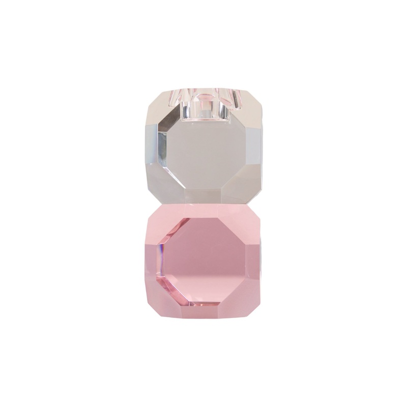 Sky Lysetage Stacked – Clear/Pink