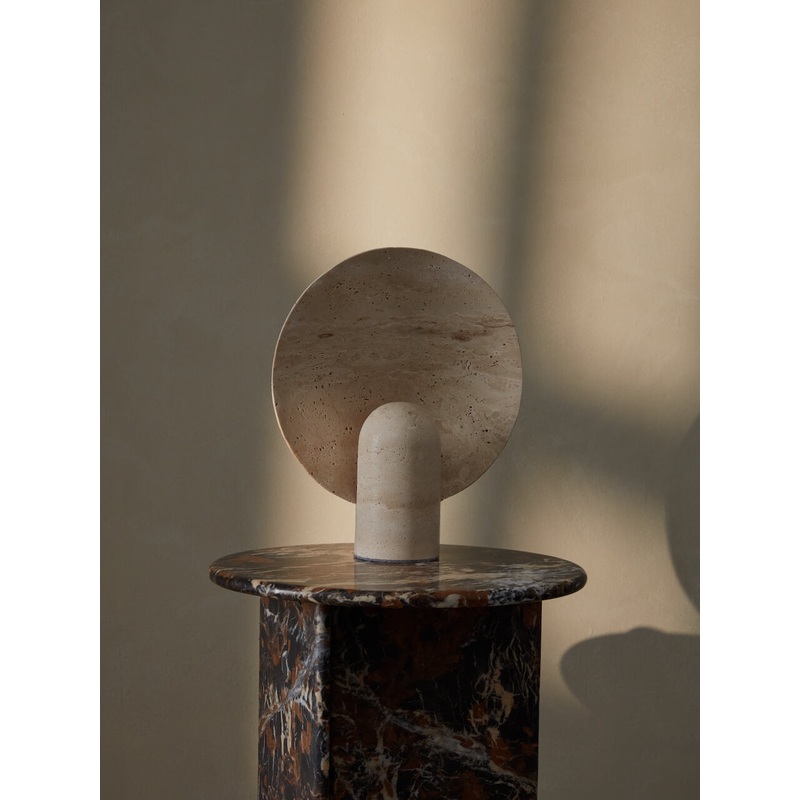 Kiran Travertine Lamp