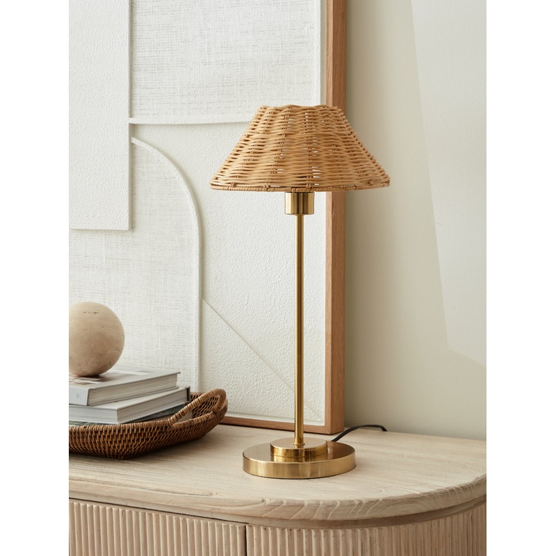 Rattan Table Lamp – Seconds