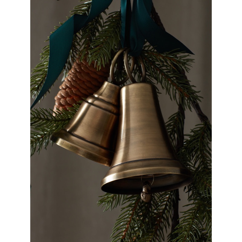 Set of 2 Brass Bells