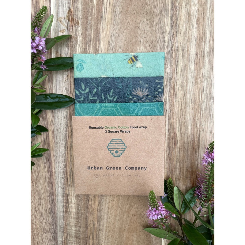Beeswax wraps – 3 Pack