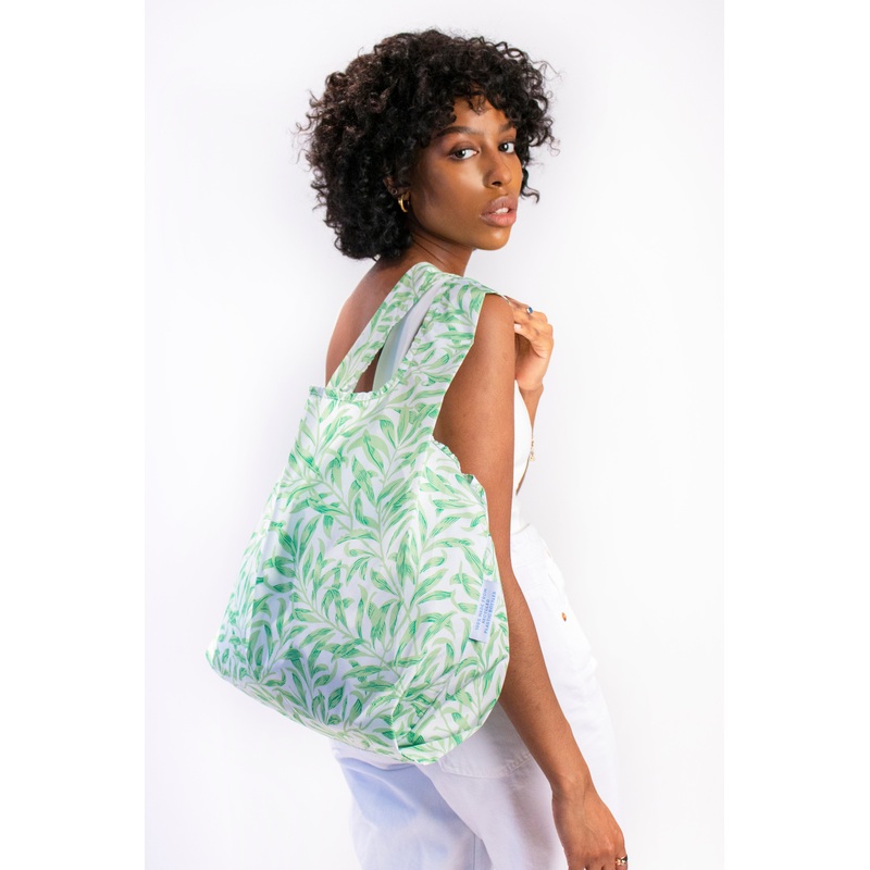Kind Bag – William Morris- Recycled Packable Shopping Bag – Willow Bough