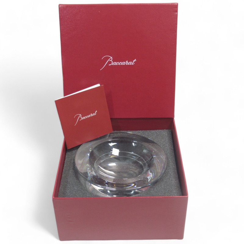 Baccarat Crystal Glass Bowl Boxed Clear Boxed | Preloved