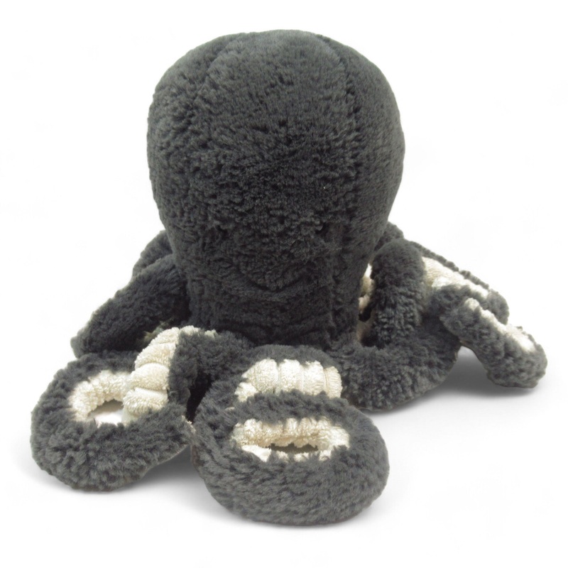 Jellycat Inky Octopus Grey Plush Soft Toy 7 | Preloved