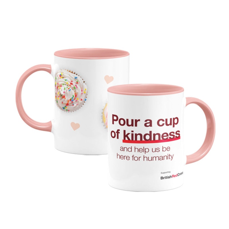 Pour a Cup of Kindness | Pink Mug
