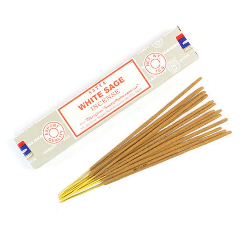 Satya White Sage Incense Sticks