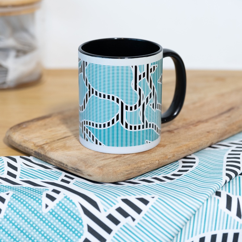 Sue Timney – Blue Arrow Mug