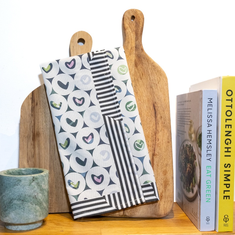 Sue Timney- Light Heart Tea Towel