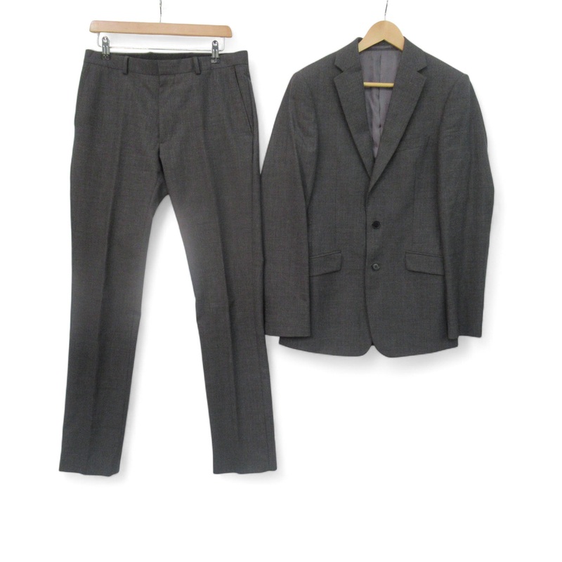 Charles Tyrwhitt 38L Slim Fit Grey Suit Formal Menswear | Preloved