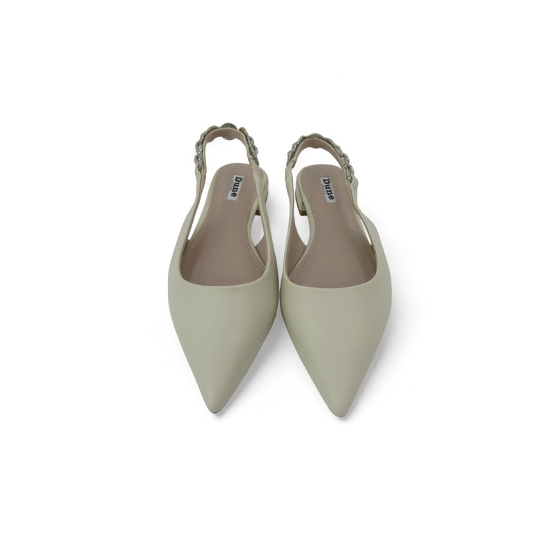 Dune London SlingBack Shoes UK 5 Cream Leather Womenswear | Preloved