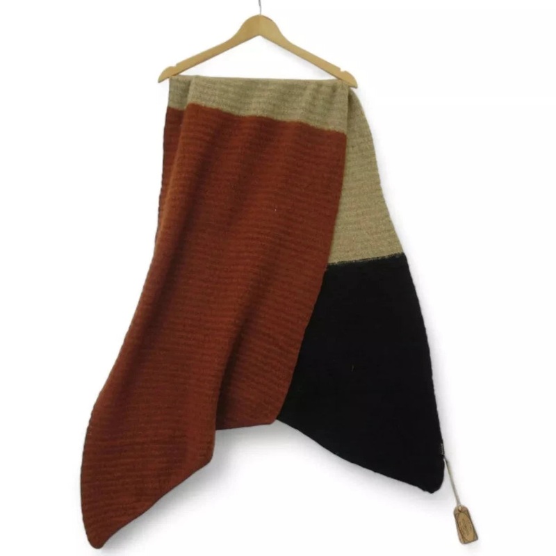 Fat Face Rosie Rib 19×36 Multicoloured Scarf Womenswear | Preloved