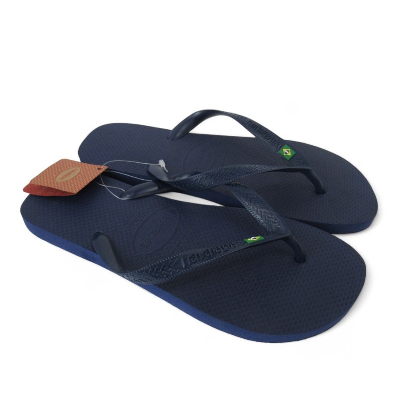 Havaianas Marinho UK 10 Blue Flip Flops Menswear | Preloved