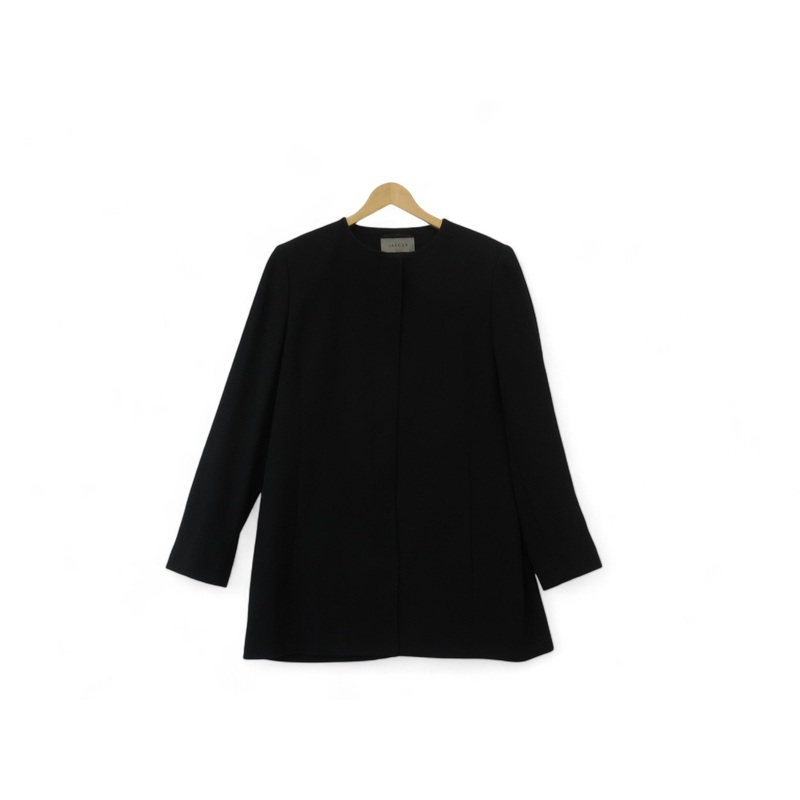 Jaeger UK 14 Black Formal Jacket Womenswear | Preloved