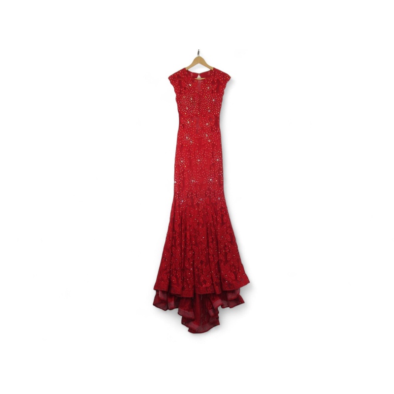 Jovani Small Red Prom Gown Dress Womenswear | Preloved