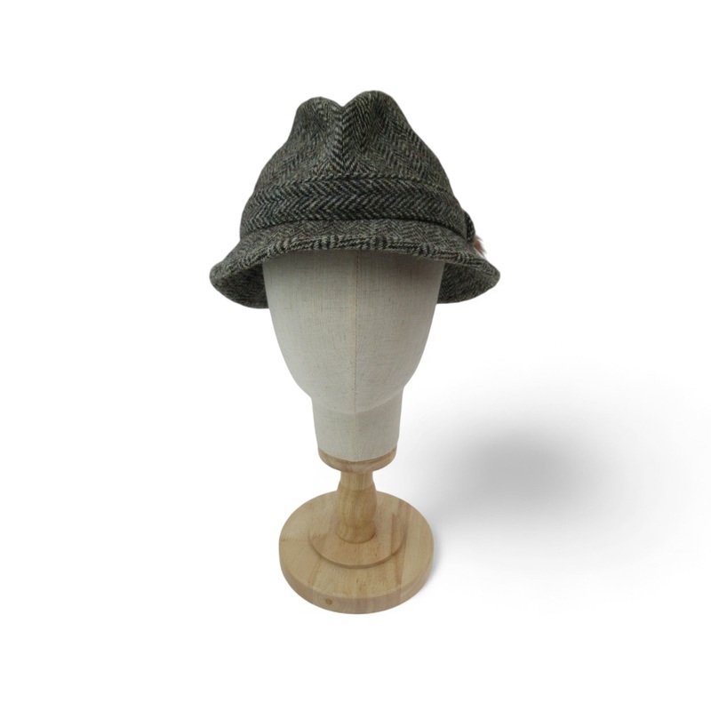 Marks & Spencer Harris Tweed Medium Beige Vintage Hat Menswear | Preloved
