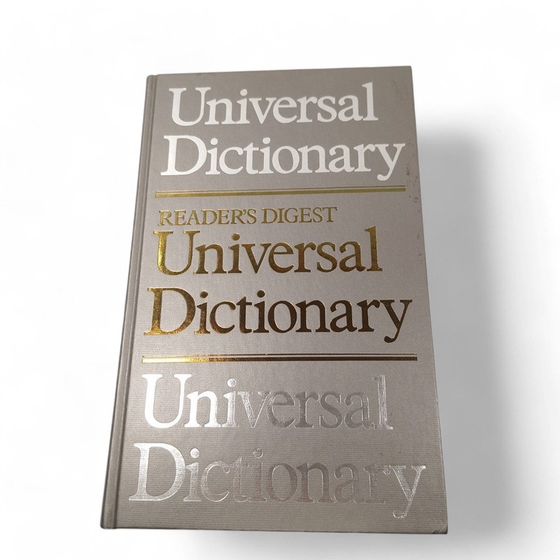 Reader’s Digest Universal Dictionary Hardcover Book 1988 | Preloved