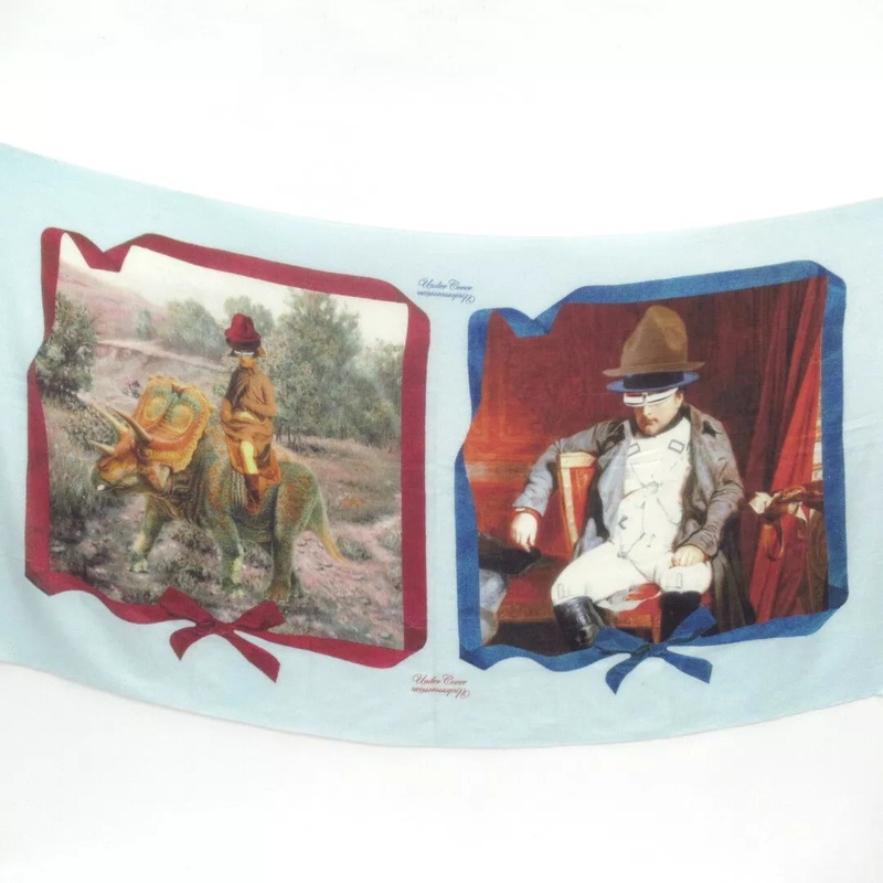 Undercover Undercoverism 38×70 Multicoloured Scarf Womenswear | Preloved