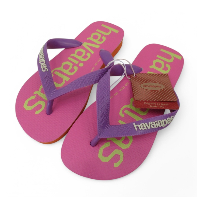 Havaianas Flip Flop Sandals UK 3 Pink Womenswear | Preloved