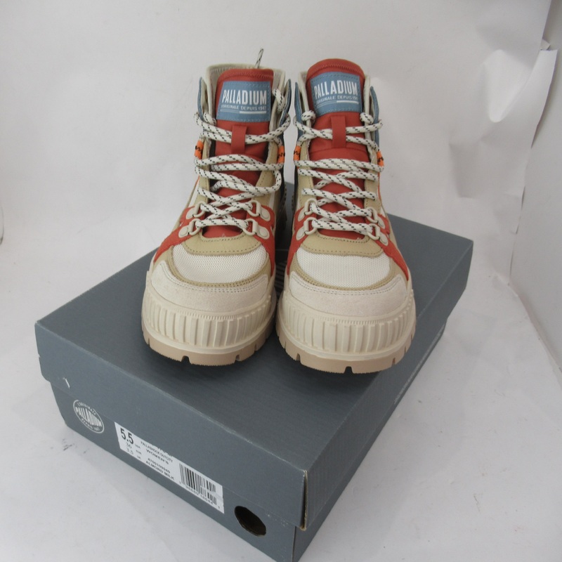 Palladum High Top Trainers UK 3.5 Multicoloured Womenswear | Preloved