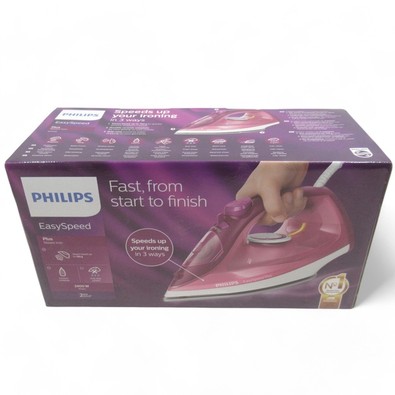 Philips EasySpeed Plus Steam Iron GC2147 Pink Boxed | Preloved