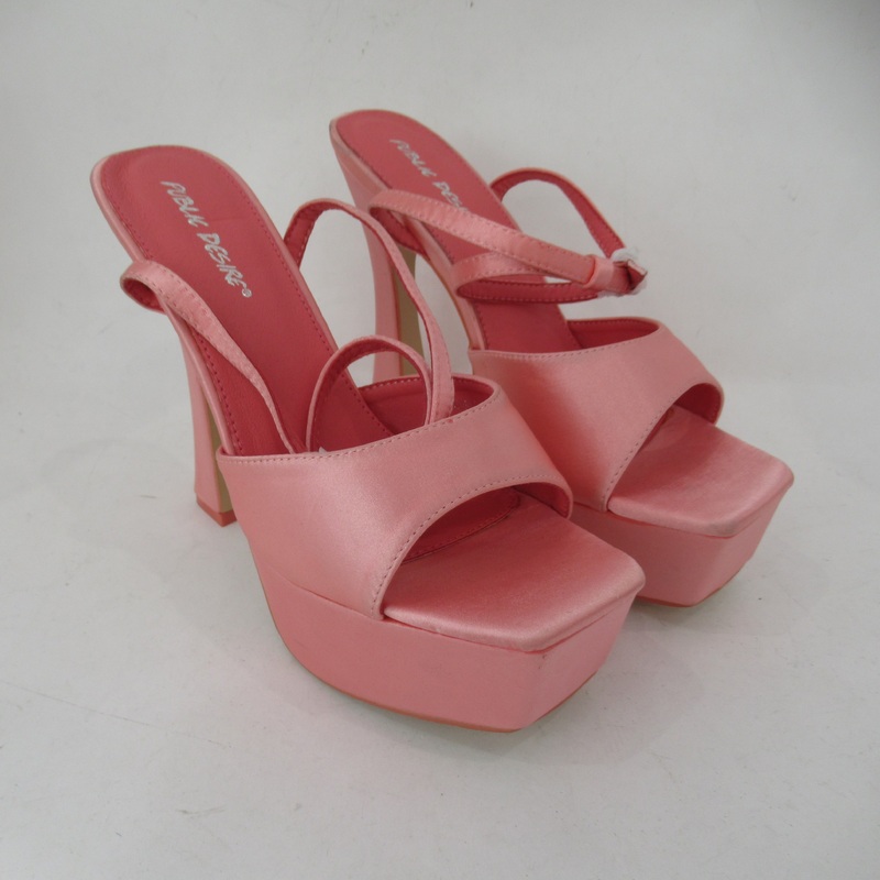 Public Desire Platform Heels Size 7 Pink Womenswear | Preloved