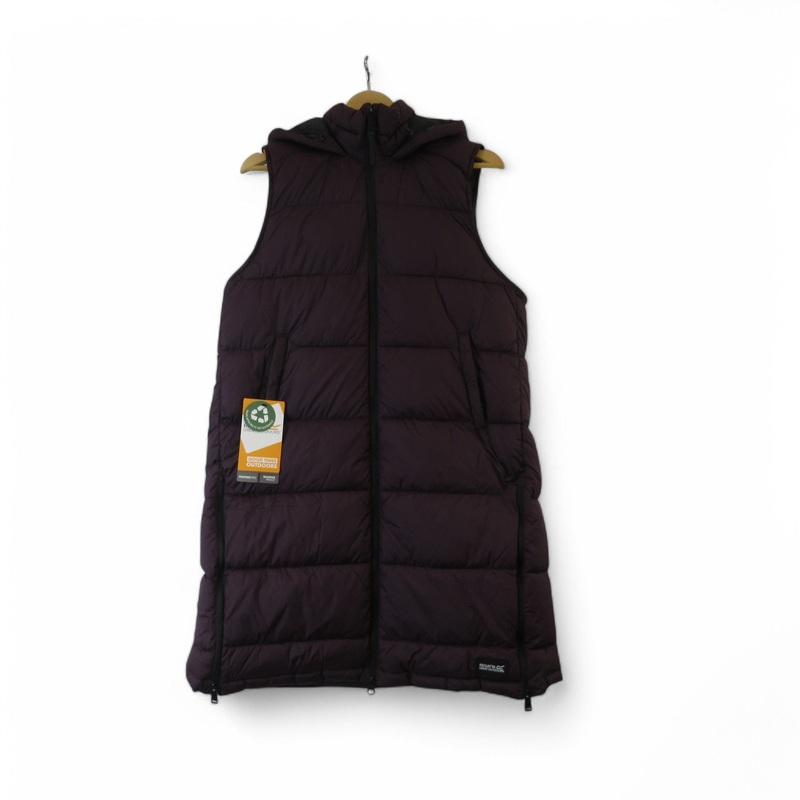 Regatta Gilet UK 12 Plum Hooded Womenswear | Preloved