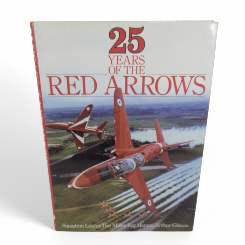 SIGNED 25 Years of the Red Arrows 1990 Hardcover Book | Preloved