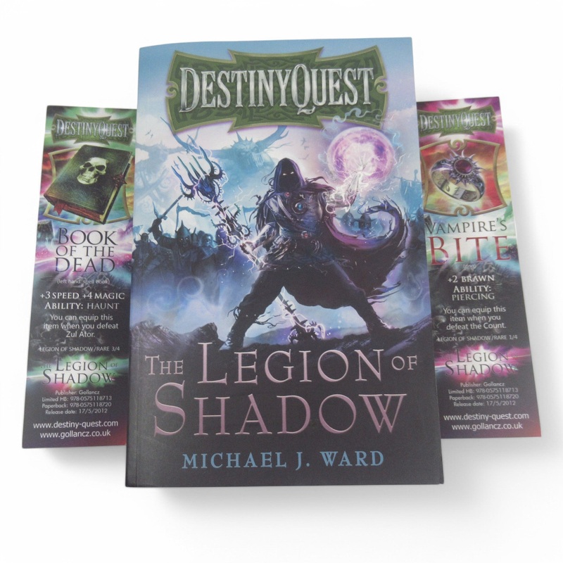 SIGNED Destiny Quest Book One The Legion of Shadow 2012 | Preloved