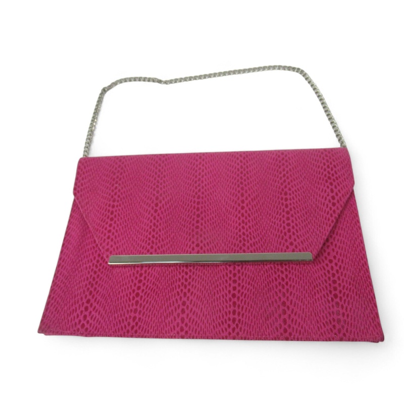 Star Julien Macdonald Pink Animal Print Handbag Womenswear | Preloved