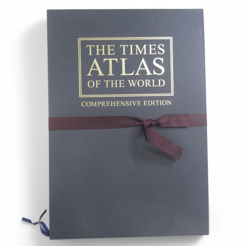 The Times Atlas of the World Folio Society 2003 Illustrated | Preloved