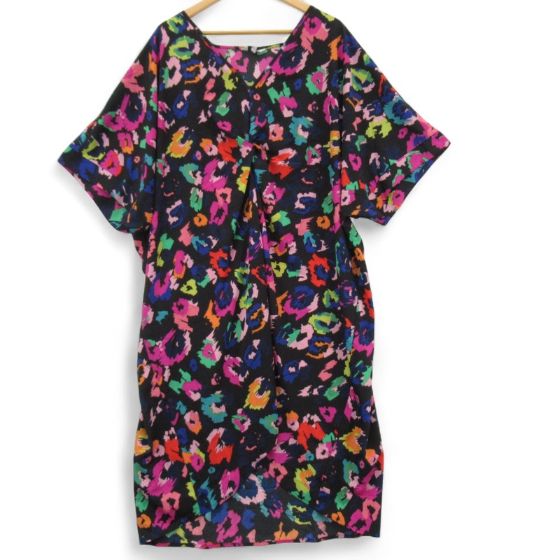 Be You Dress Multicoloured Print UK 20/22 Womenswear | Pre-loved