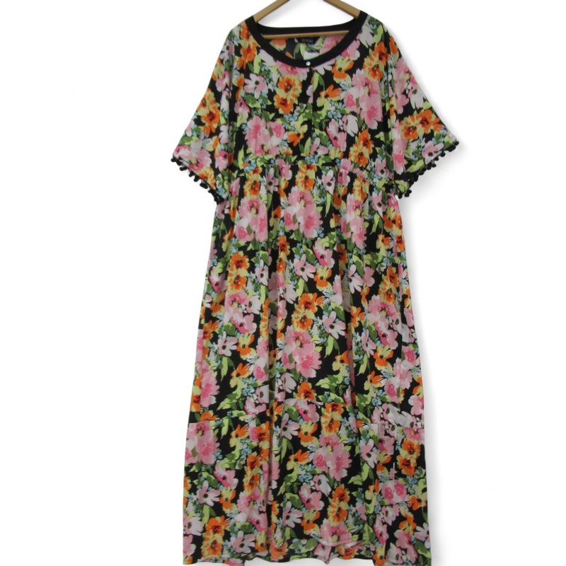 Be You Dress UK 24/26 Multicoloured Floral Womenswear | Pre-loved