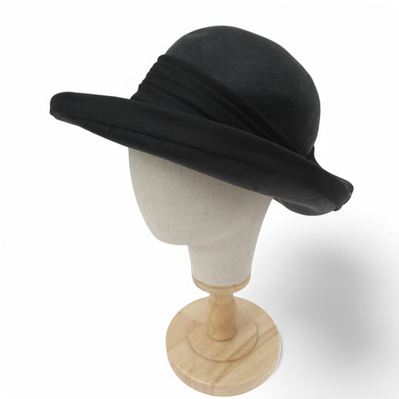 Bermona Mother Of Bride Vintage Hat Black Womenswear | Pre-loved