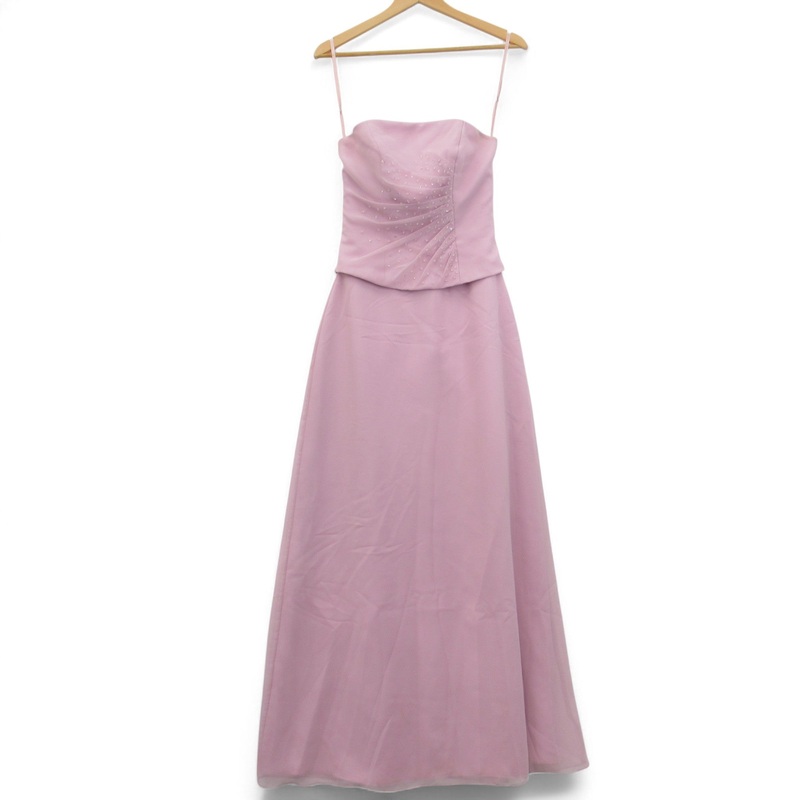 Bridesmaid Dress UK 8 Pink Beaded Womenswear | Pre-loved