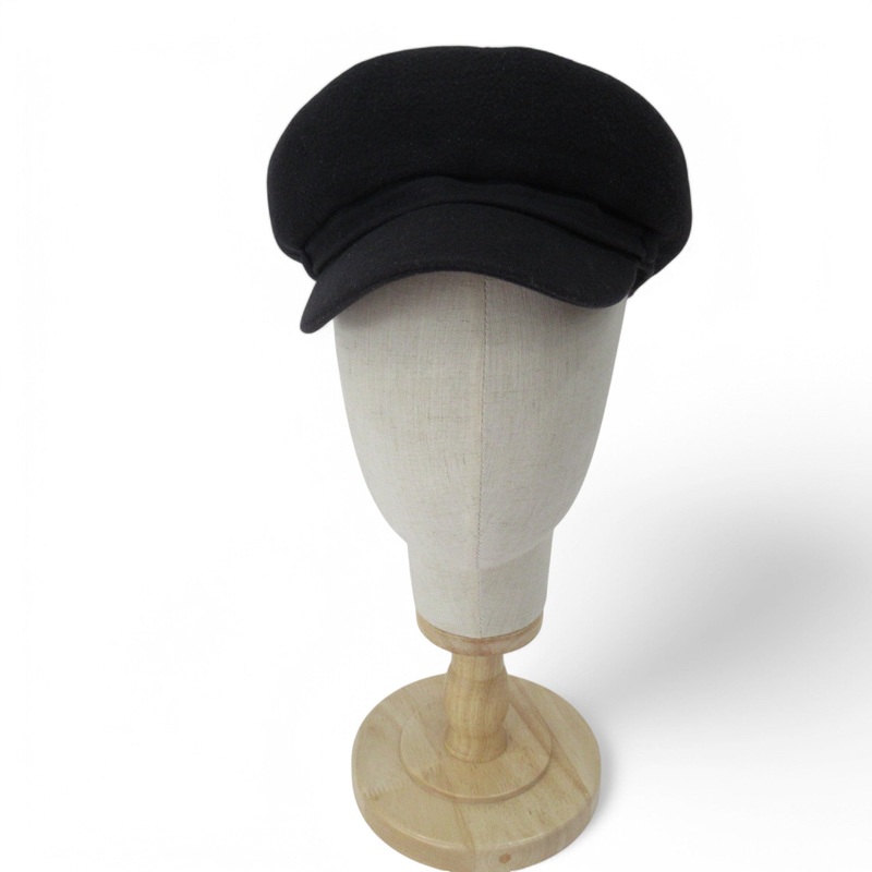 Cappelleria Melegari Vintage Peaky Cap Navy Menswear | Pre-loved