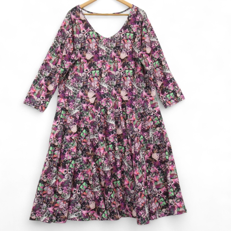 CDR Comfort Dress UK 22 Multicoloured Womenswear | Pre-loved