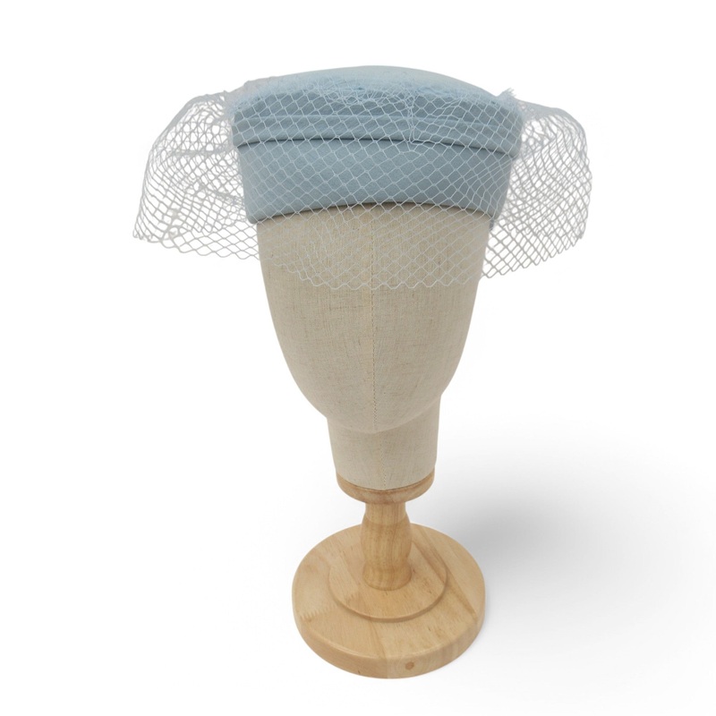 Connor Mother Of Bride Vintage Hat Blue Womenswear | Pre-loved