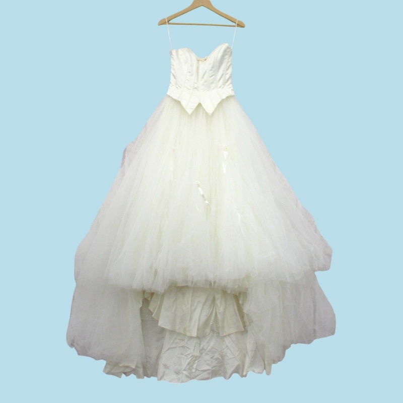 Dante Princess Wedding Dress UK 8 Ivory Womenswear | Pre-loved