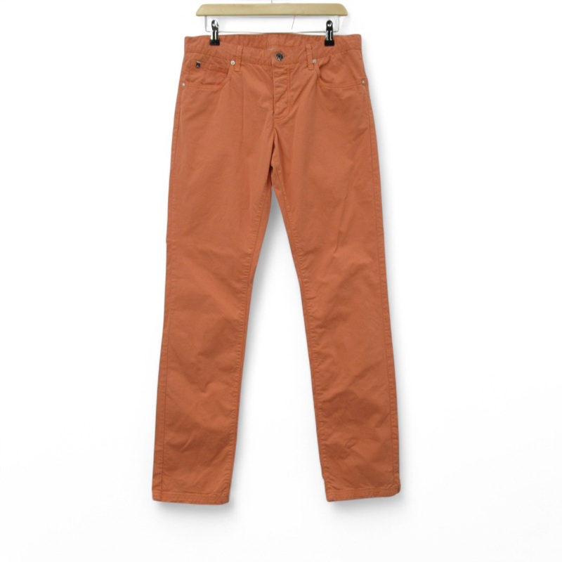 Guess Chino Trousers Orange W32 L31 Menswear | Pre-loved