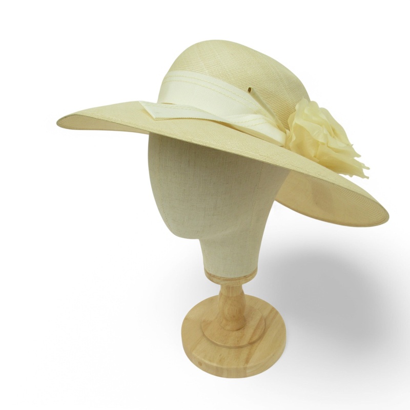Marida Mother Of Bride Vintage Hat Ivory Womenswear | Pre-loved